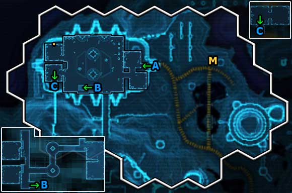 For discovering this location you will receive 190 XP - (10) The Old Muckworks - Places - Star Wars: The Old Republic Game Guide