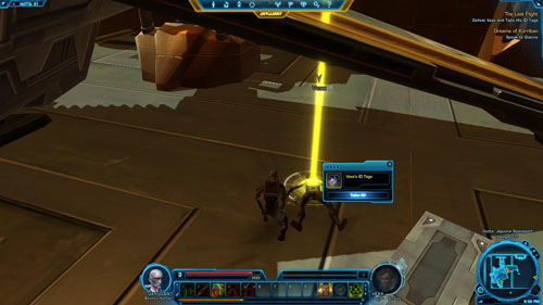 Return to Braden - (L04) The Last Flight - Bounty Hunter - Star Wars: The Old Republic Game Guide