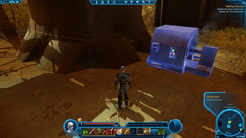 Disable the Second Generator - (L07) Settling Accounts - Bounty Hunter - Star Wars: The Old Republic Game Guide