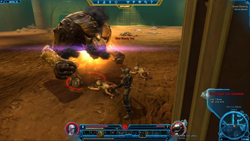 Defeat the Beastmaster - (L08) House Cleaning - Bounty Hunter - Star Wars: The Old Republic Game Guide