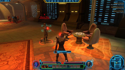 Speak to Karrels Javis - (L06) Subverting Karrels Javis - Imperial Agent - Star Wars: The Old Republic Game Guide