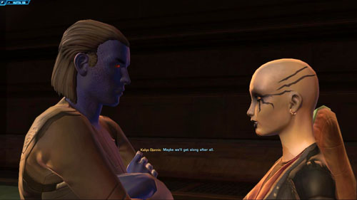 Use the Holoterminal - (L06) Subverting Karrels Javis - Imperial Agent - Star Wars: The Old Republic Game Guide