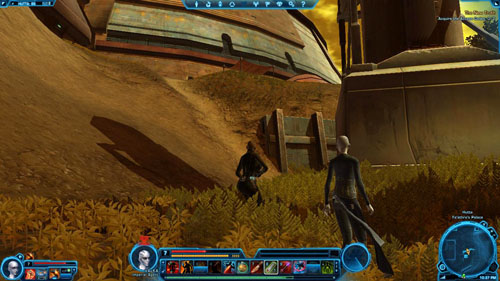 The main gate is located in [5] - (L10) The New Truth - Imperial Agent - Star Wars: The Old Republic Game Guide