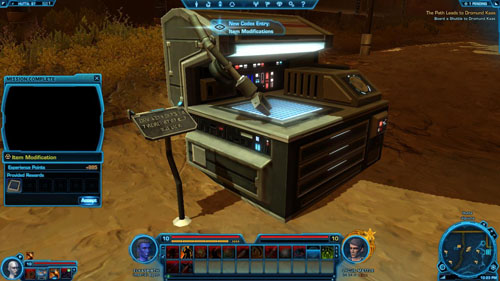 Take a Shuttle to the Imperial Fleet - (L11) Leaving Hutta - Imperial Agent - Star Wars: The Old Republic Game Guide