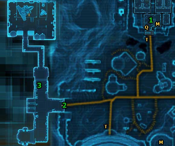 When your character reaches level 2, drop by in The Poison Pit and find Gianna in [1] - (L02) Dreams of Korriban - Hutta - Star Wars: The Old Republic Game Guide