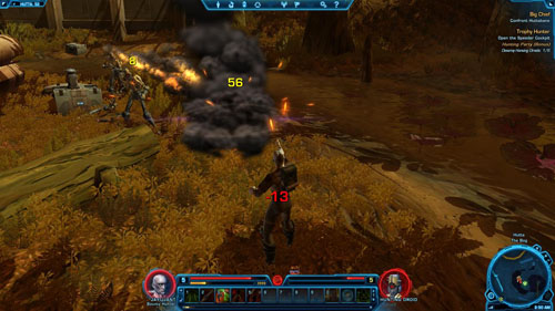 Open the Speeder Cockpit - (L05) Trophy Hunter - Hutta - Star Wars: The Old Republic Game Guide
