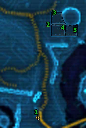 In the eastern part of the Evocii workcamp youll meet a man named Donal in [1] - (L07) Protection - Hutta - Star Wars: The Old Republic Game Guide