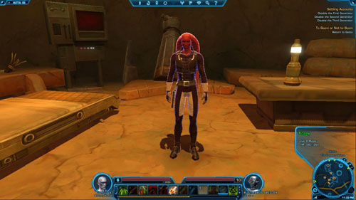 Around the mining facility and inside watch out first of all for Faathra Rustguard Guardian Droids [+] - these are dangerous enemies who together with other enemies can quickly kill you - (L07) Keeping Secrets - Hutta - Star Wars: The Old Republic Game Guide
