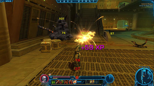 Immediately on the right there will be another group of three opponents - (L07) Industrial Raiders - Hutta - Star Wars: The Old Republic Game Guide