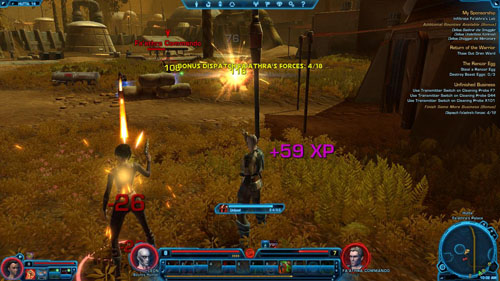 Head north and then east to [3] - (L09) Unfinished Business - Hutta - Star Wars: The Old Republic Game Guide