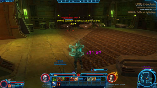 Find the Factory Security Terminal - (L05) [HEROIC +2] Hostage Situation - Hutta - Star Wars: The Old Republic Game Guide