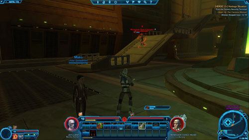 Defeat the next enemies, watching out especially for Renegade Evocii Slayers [*] - (L05) [HEROIC +2] Hostage Situation - Hutta - Star Wars: The Old Republic Game Guide