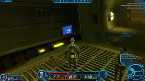 Destroy Faahras Security Droids: 0/2 - (L07) [HEROIC +2] Factory Recall - Hutta - Star Wars: The Old Republic Game Guide