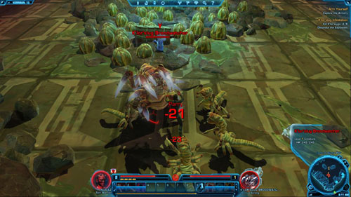 [4]: Datacron 1/3 - the way leading to the datacron starts in a different area - (01) Valley of the Dark Lords - Places - Star Wars: The Old Republic Game Guide