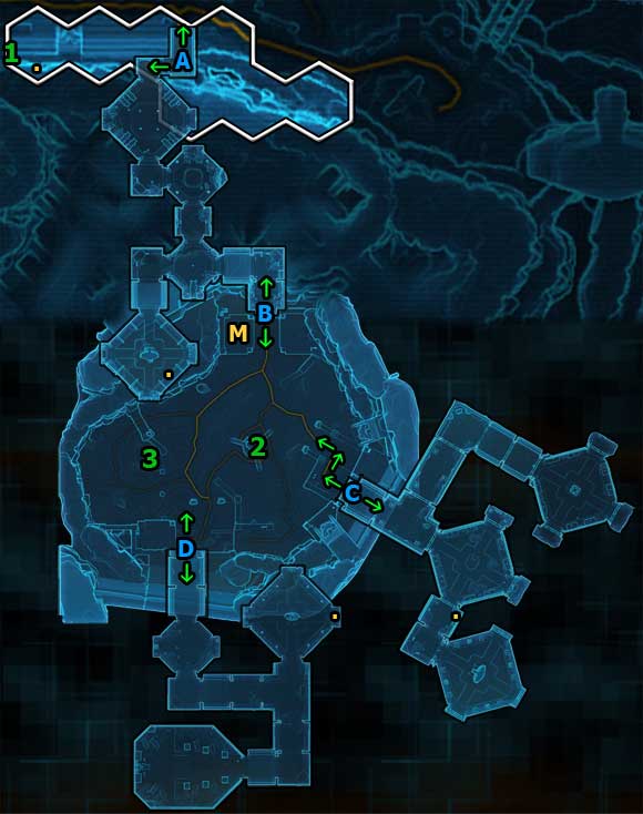 For discovering this location you will receive 280 XP - (08) Sacred Ruins (Tomb of Naga Sadow) - Places - Star Wars: The Old Republic Game Guide