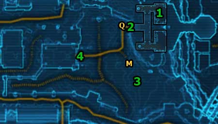 Speak to Overseer Tremel - (L03) Arm Yourself - Sith Warrior - Star Wars: The Old Republic Game Guide