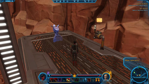 Go back downstairs and head north - (L06) Slaying the Beast - Sith Warrior - Star Wars: The Old Republic Game Guide