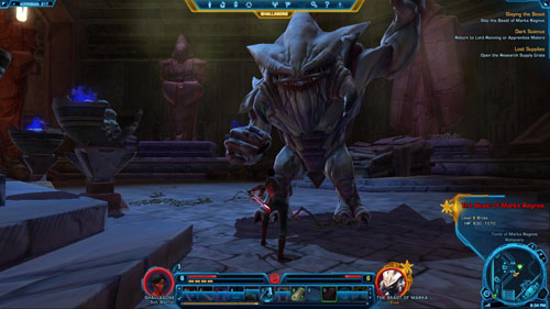 Return to Overseer Tremel - (L06) Slaying the Beast - Sith Warrior - Star Wars: The Old Republic Game Guide