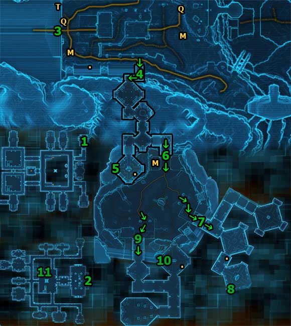 Retrieve the Antechambers Shard - (L08) Sith Arithmetic - Sith Warrior - Star Wars: The Old Republic Game Guide