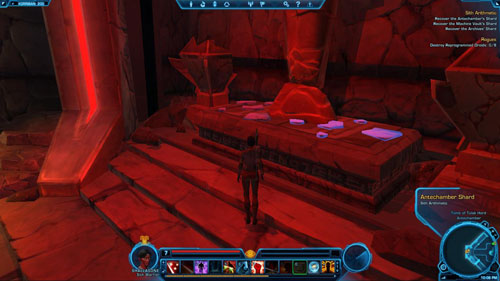 Retrieve the Machine Vaults Shard - (L08) Sith Arithmetic - Sith Warrior - Star Wars: The Old Republic Game Guide