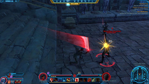 Exit the Forbidden Cavern - (L11) The Final Trial - Sith Warrior - Star Wars: The Old Republic Game Guide