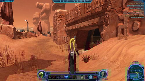 Inside you will be attacked by runaway slaves but theyre not dangerous - (L07) The Secret of Tulak Hord - Sith Inquisitor - Star Wars: The Old Republic Game Guide