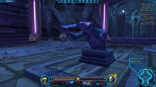 Collect the Rod of Fury - (L11) A Map for the Future - Sith Inquisitor - Star Wars: The Old Republic Game Guide