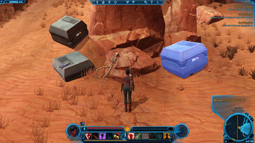 Take the Supplies to Sergeant Garus - (L07) Lost Supplies - Korriban - Star Wars: The Old Republic Game Guide