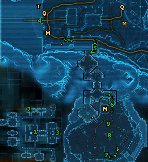 You receive this mission from Inquisitor Urinth in [1] - (L08) Jailbreak - Korriban - Star Wars: The Old Republic Game Guide