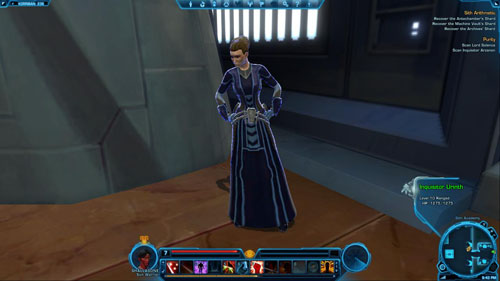 Speak to Jedi Quorian Dorjis - (L08) Jailbreak - Korriban - Star Wars: The Old Republic Game Guide