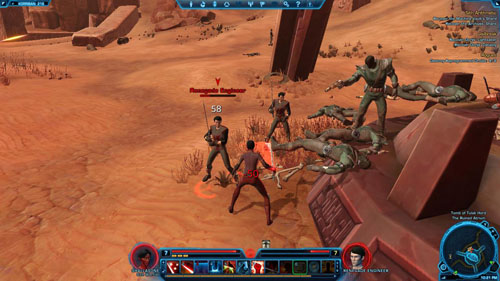 Recover Dorjis Lightsaber - (L08) Jailbreak - Korriban - Star Wars: The Old Republic Game Guide