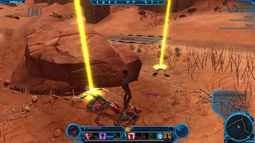 Speak to Jedi Quorian Dorjis - (L08) Jailbreak - Korriban - Star Wars: The Old Republic Game Guide