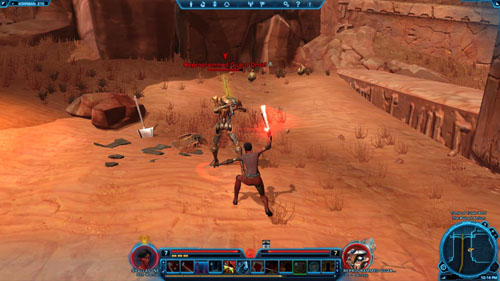 Speak to Inquisitor Jarobi - (L08) Rogues - Korriban - Star Wars: The Old Republic Game Guide
