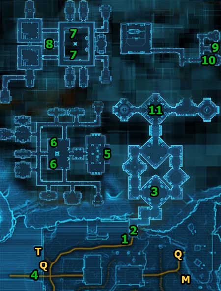 You can do this side mission only after completing one of the class missions: Sith Arithmetic (Sith Warrior) or The Secret of Tulak Hord (Sith Inquisitor) - (L10) Grave Robbing - Korriban - Star Wars: The Old Republic Game Guide