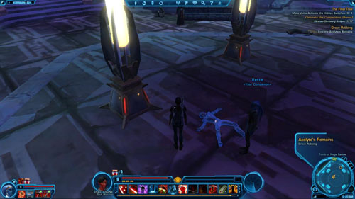 Return to Sentry Yashia - (L10) Grave Robbing - Korriban - Star Wars: The Old Republic Game Guide