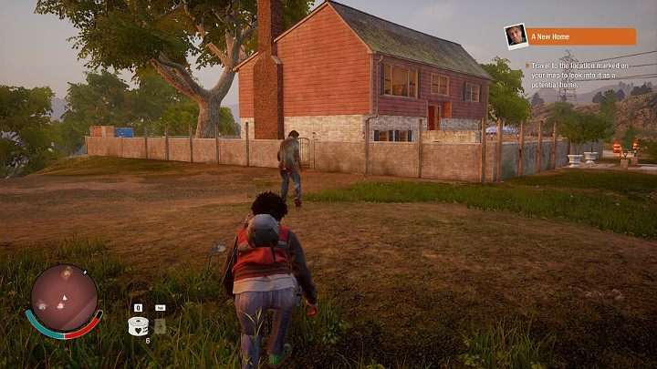 Once you reach the right place, your task will be to eliminate all Zombies inside and outside the building - A New Home | Walkthrough of initial missions | State of Decay 2 - Walkthrough of initial missions - State of Decay 2 Game Guide