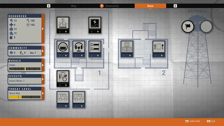 Another important issue in the State of Decay 2 that will make a significant contribution to the survival of your community is the proper management of the base - Resources and Base expansion | State of Decay 2 - Basic tips | State of Decay 2 - State of Decay 2 Game Guide