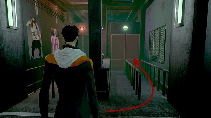 Speak with the bouncer and then go through the gate - Monday, January 13th 2048, Berlin, Sector 26, Doomsday - Chapter two - State of Mind Game Guide