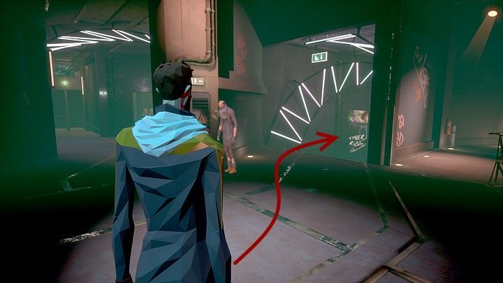 Speak with her - ask about Kosowski last if you want to talk with her about other topics - Monday, January 13th 2048, Berlin, Sector 26, Doomsday - Chapter two - State of Mind Game Guide