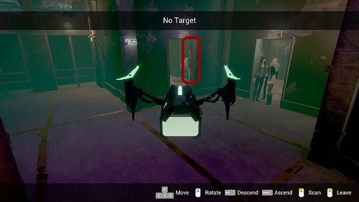 Fly in a way to pass the VJs stand on the right and the dancing Mina behind him, then turn left - to the exit of the club, and in the hall fly into the toilet (room straight ahead) - the man youre looking for stands inside next to the door - Monday, January 13th 2048, Berlin, Sector 26, Doomsday - Chapter two - State of Mind Game Guide