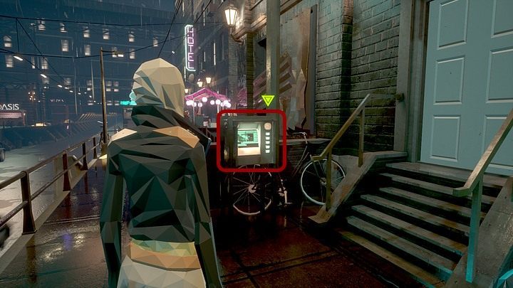 Move forward till you reach the very last door on the street (the intercom is in a large box, on the left of the stairs, next to the bike) - Angela will come outside and she will save Lydia from some serious trouble - Friday, 29 January 2044, New York City, Queens, Jamaica Ave, Sector 57 - Chapter three - State of Mind Game Guide