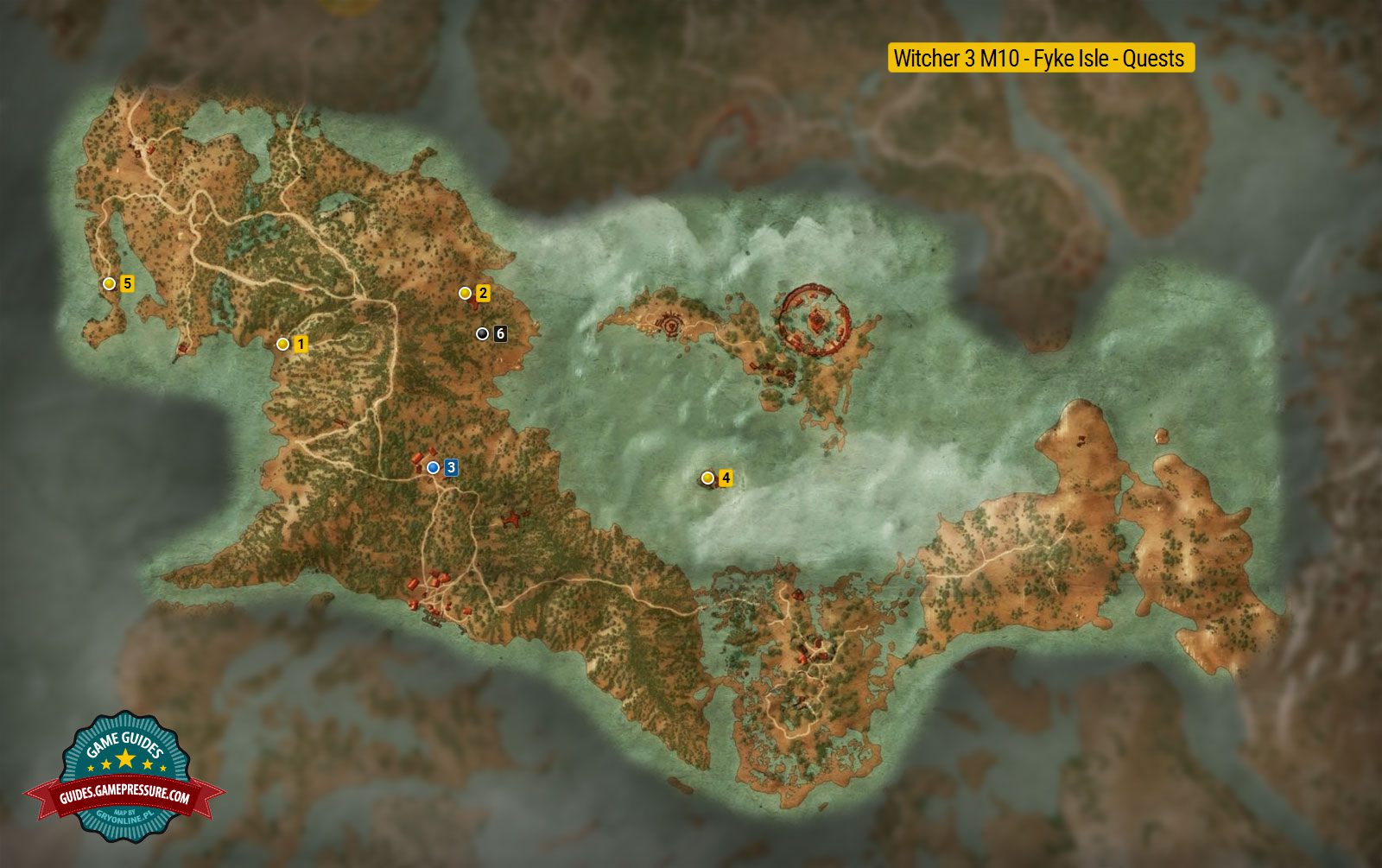 Witcher 3 M10 - Fyke Isle - Quests