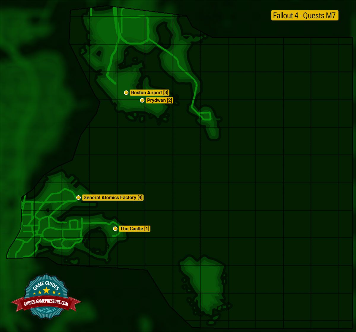 Fallout 4 The Castle Map