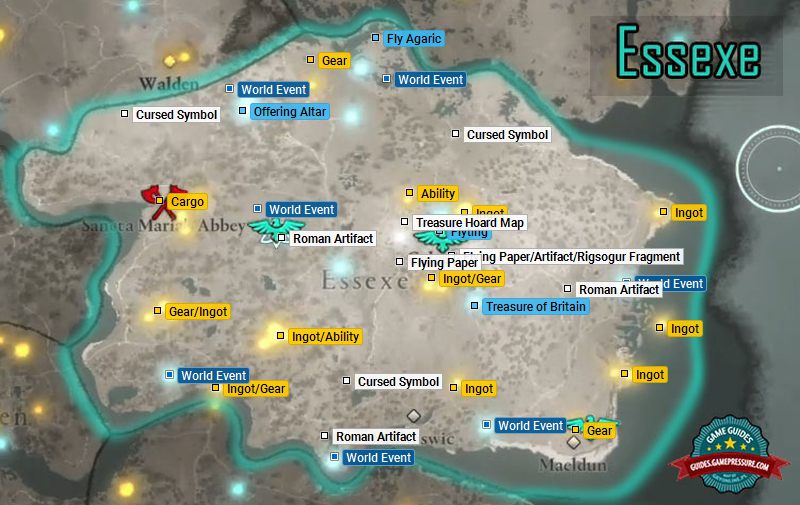 Assassin's Creed Valhalla Map: How to Fast Travel, Map Size & Everything  You Need to Know - Xfire