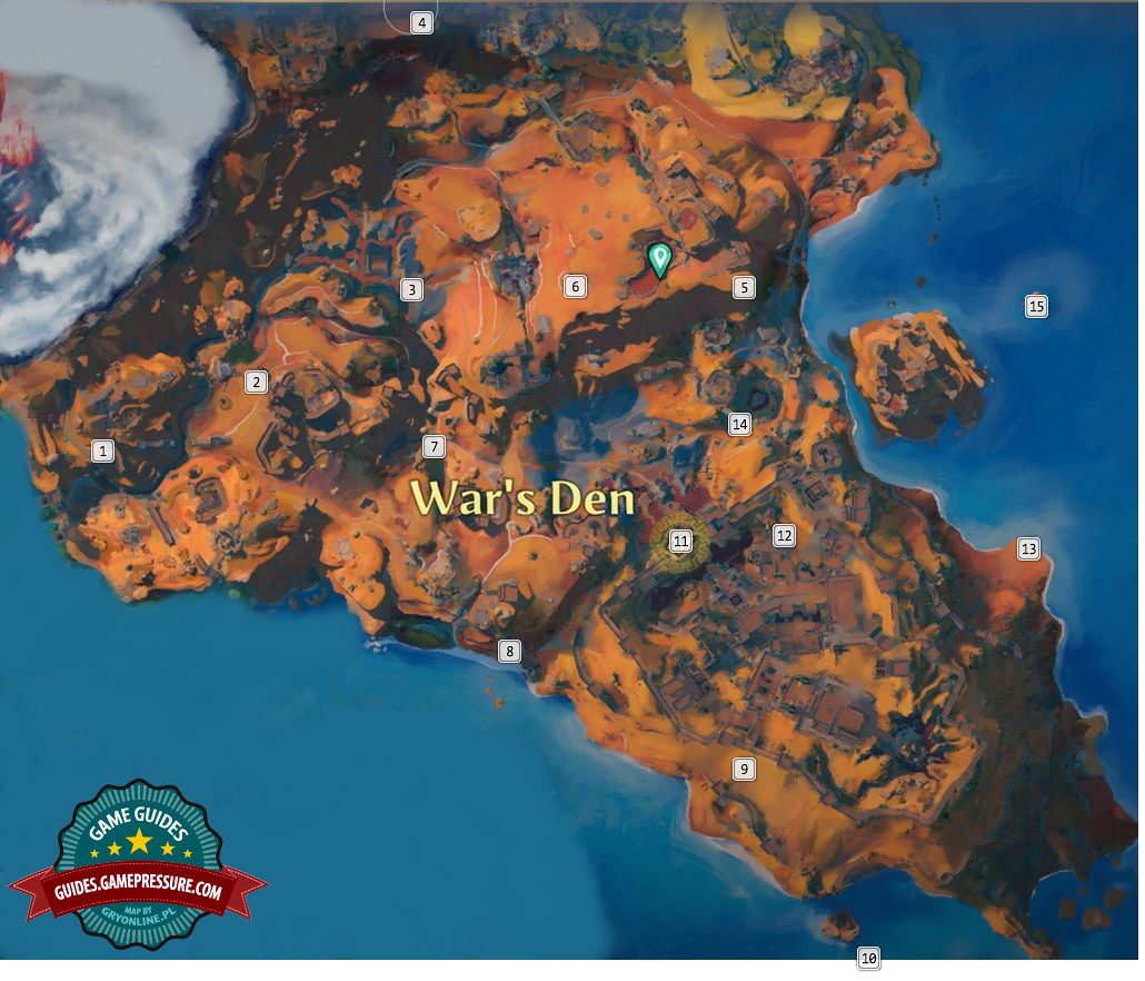 Immortals Fenyx Rising - War’s Den - Ambrosia