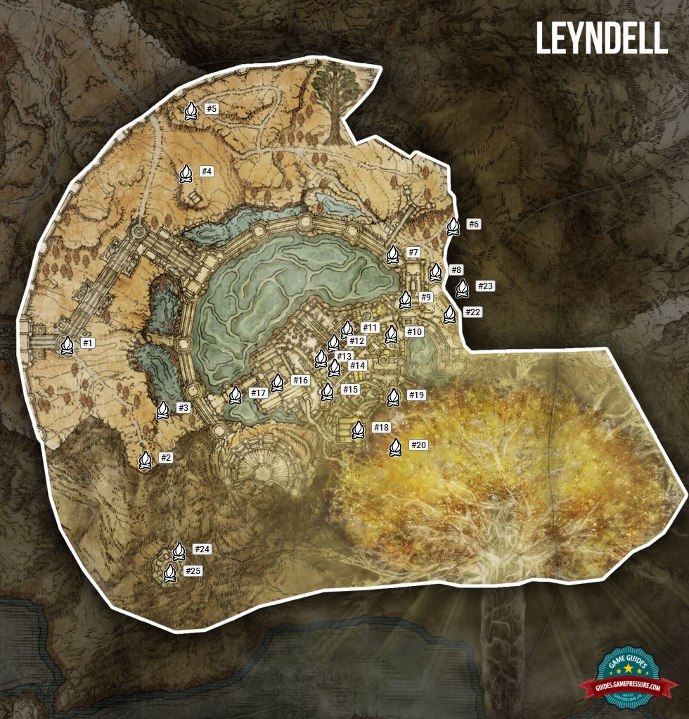 Elden Ring Map - Leyndell