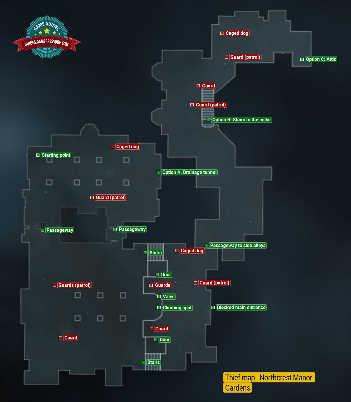 Thief - Northcrest Manor: Gardens