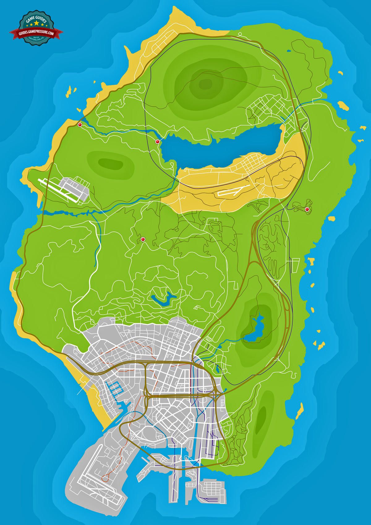 Interactive Map for GTA 5 - Unofficial for iPhone - Download