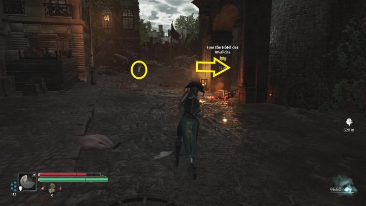 This Echoe is the wheel of a destroyed wagon - Steelrising: Jacques Necker - Echoes, how to get it? - Echoes - Steelrising Guide, Walkthrough