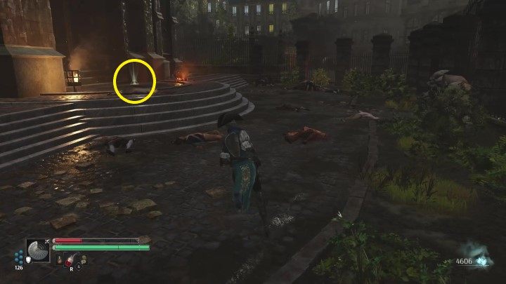 You can find this Echoe on the steps of the Saint-Marie church - Steelrising: Jacques Necker - Echoes, how to get it? - Echoes - Steelrising Guide, Walkthrough